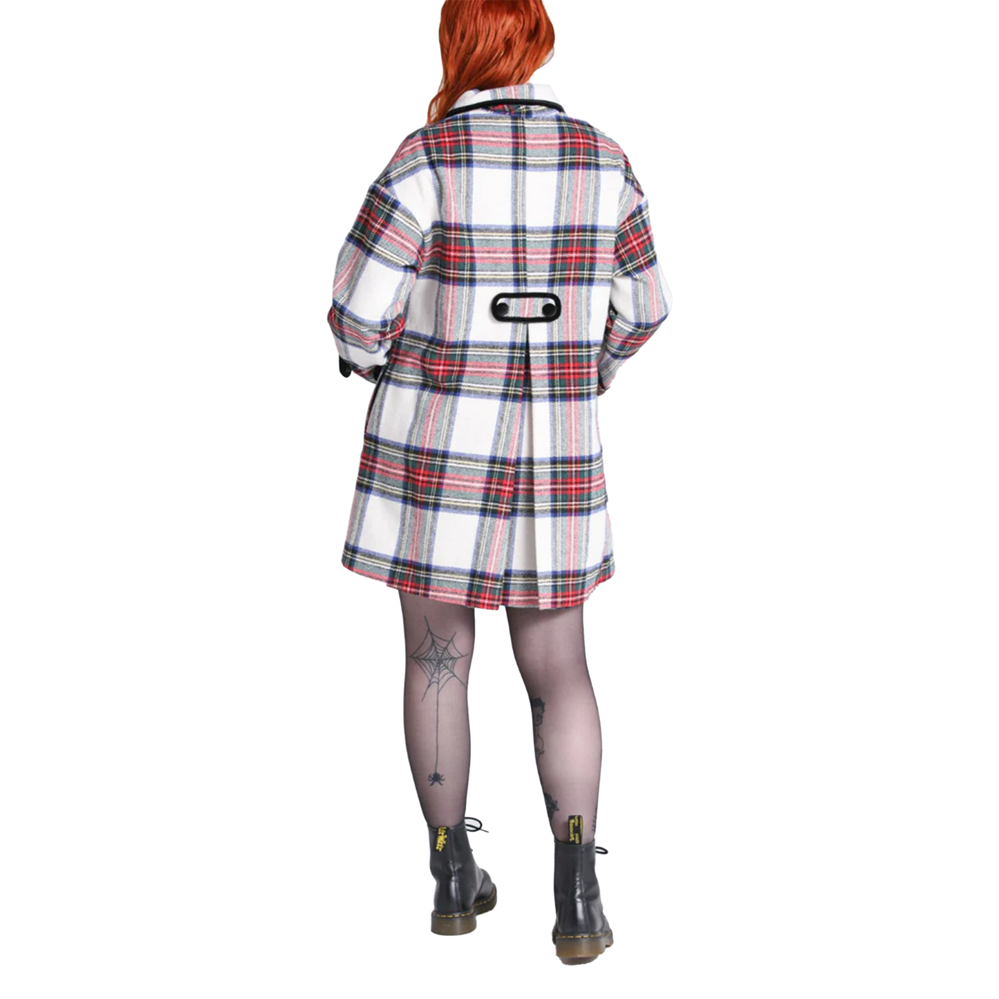 HELL BUNNY Coat Stanley - White