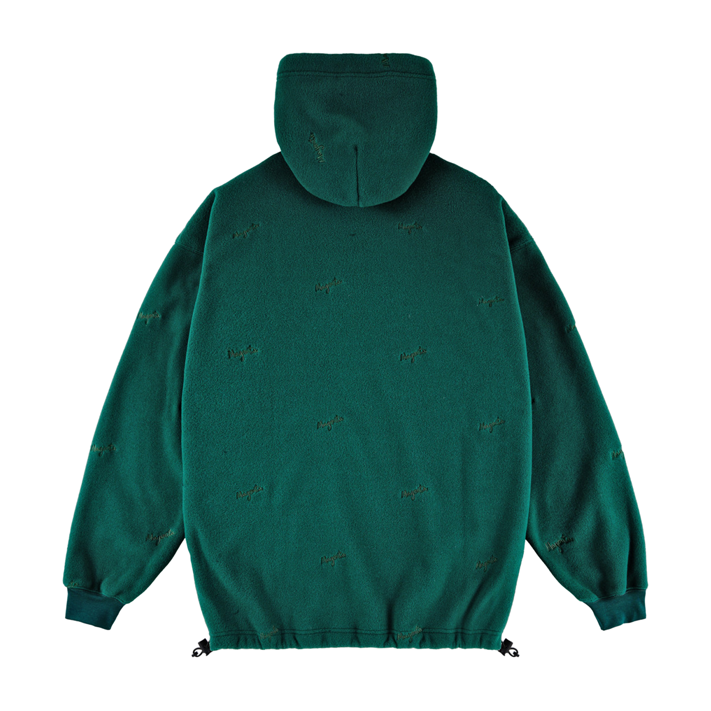 MAGENTA Loop Fleece Hoodie - Green