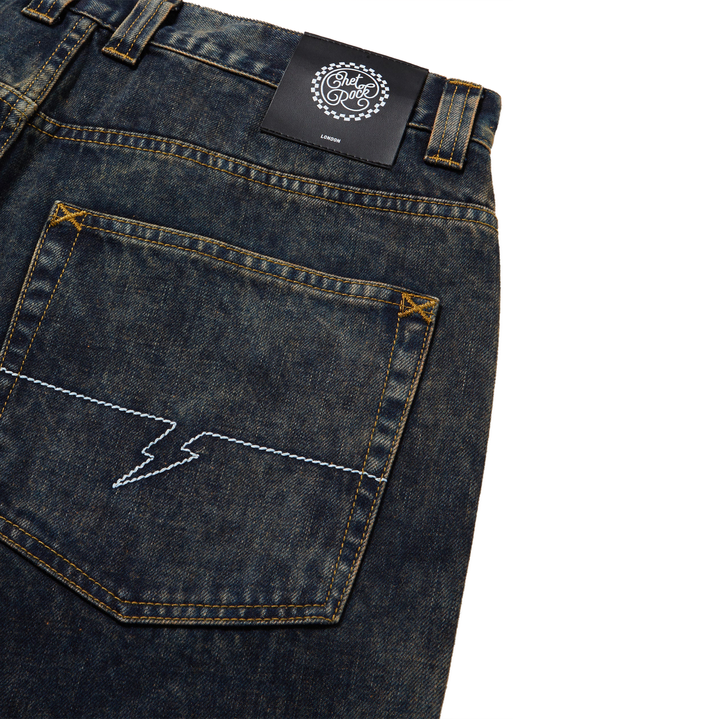 CHET ROCK Jeans Slouch - Marble