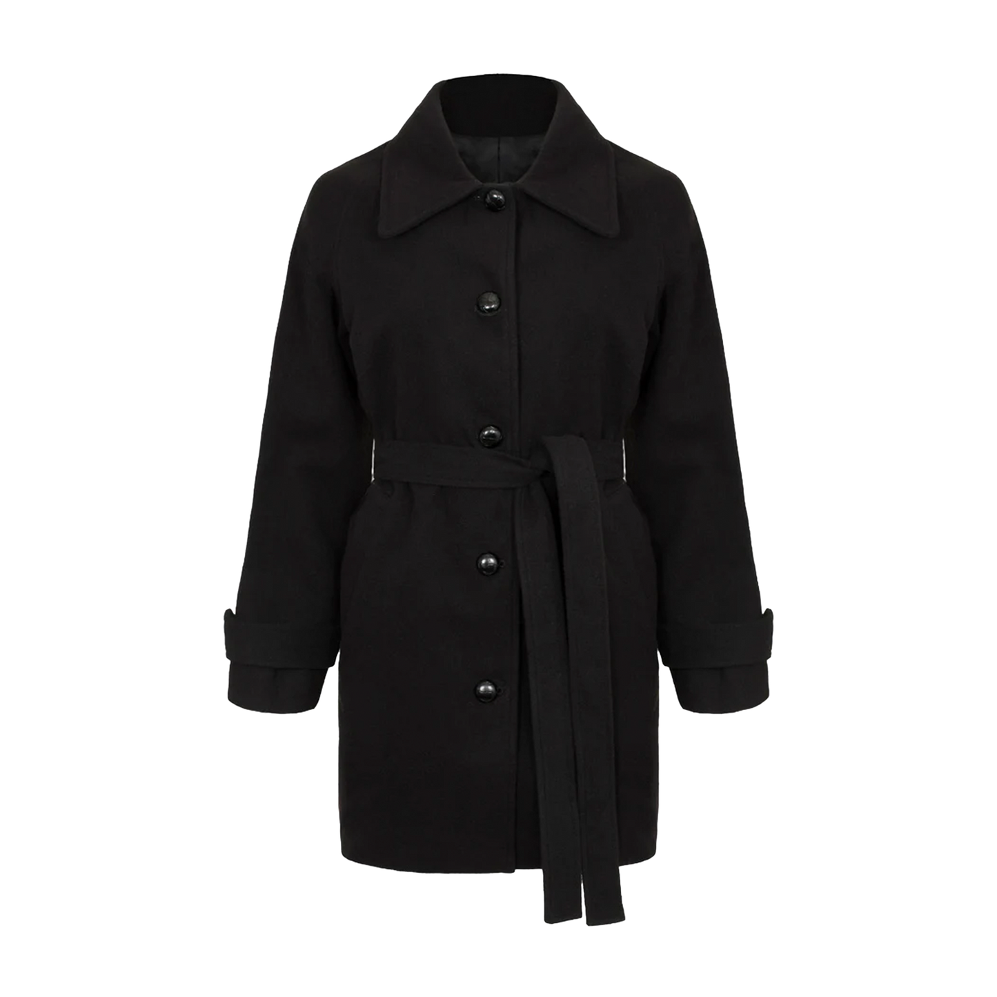 HELL BUNNY Coat Juliette - Black