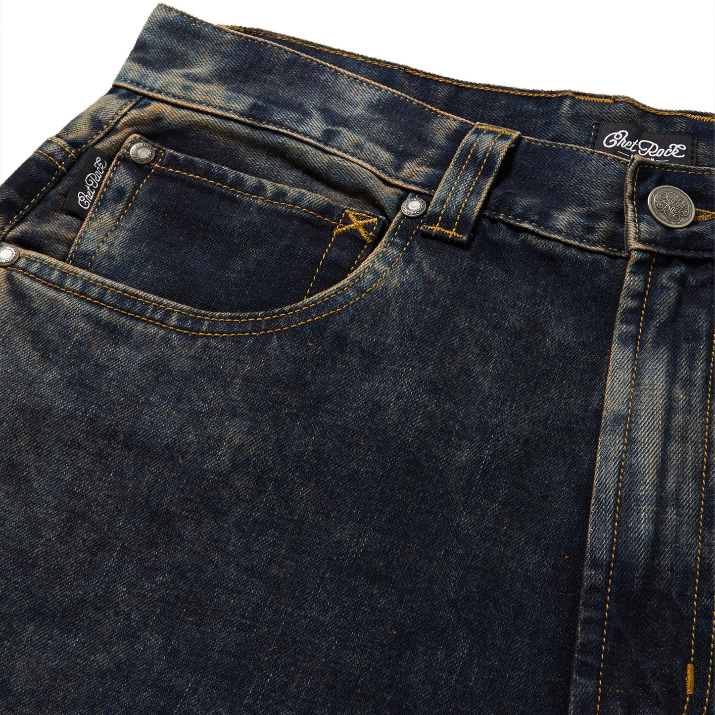 CHET ROCK Jeans Slouch - Marble