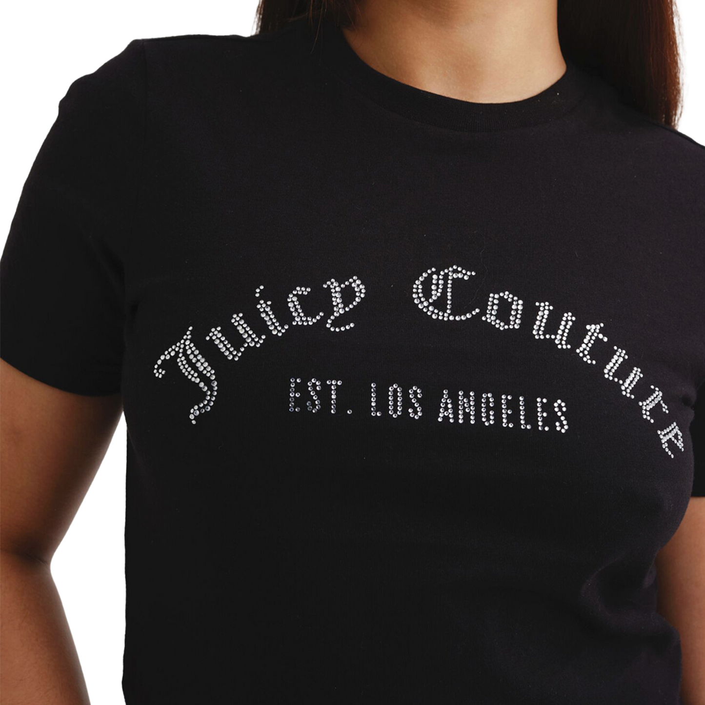JUICY COUTURE   NOAH T-SHIRT ARCHED DIAMANTE NOAH T-SHIRT