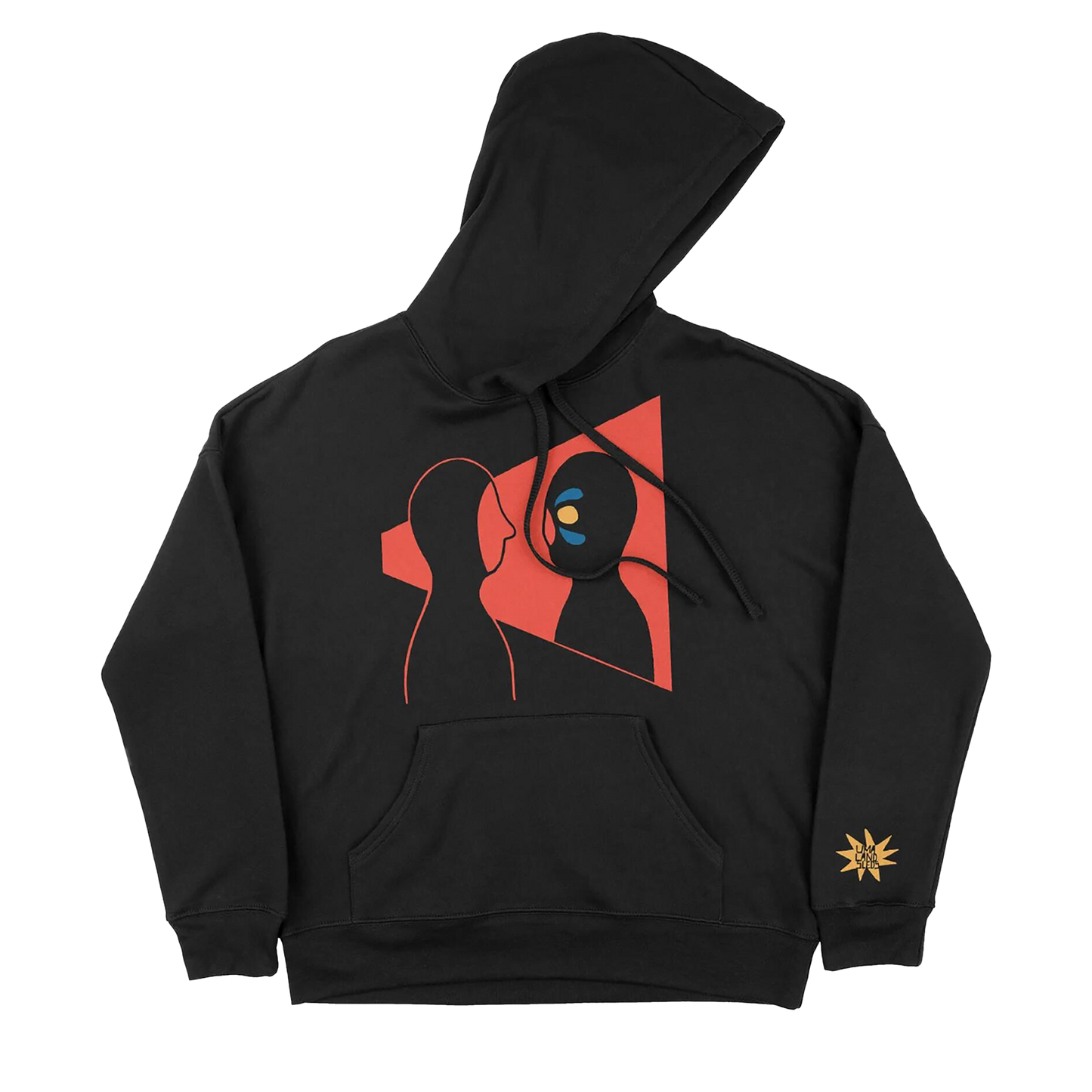 UMA Selfie Hoodie - Black Heavyweight Fleece