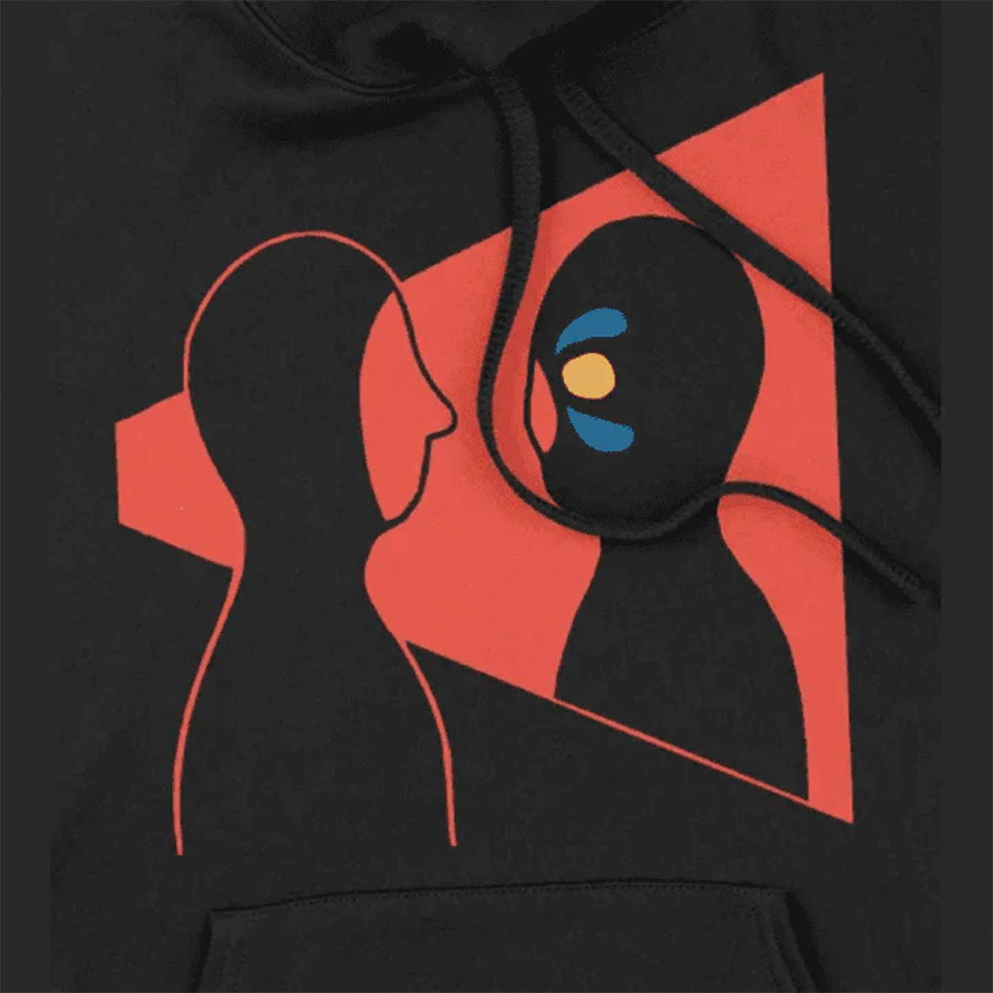 UMA Selfie Hoodie - Black Heavyweight Fleece