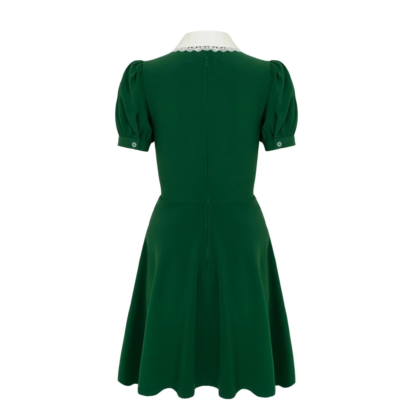 HELL BUNNY Basil Mini Dress - Green