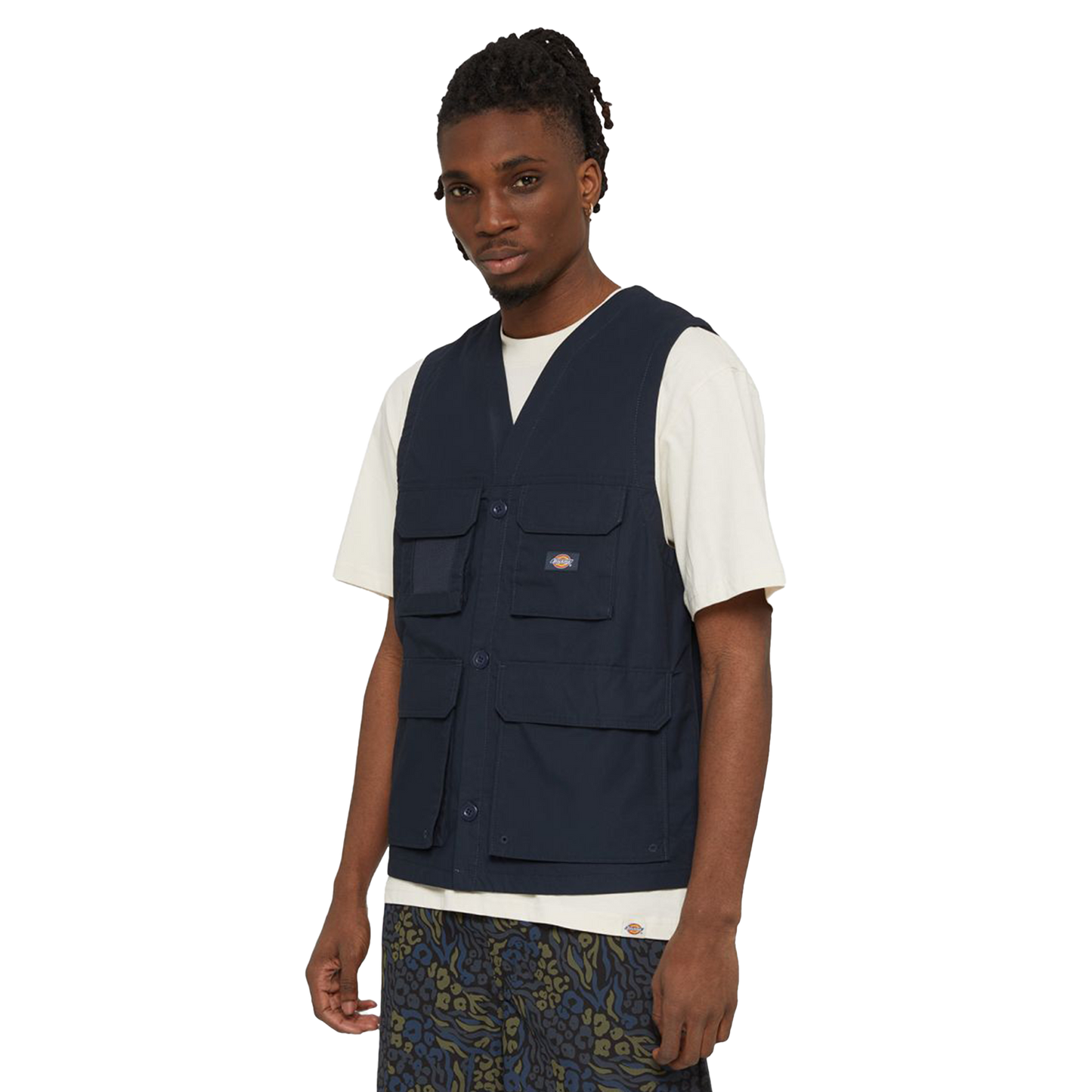 DICKIES fishersville vest dark navy