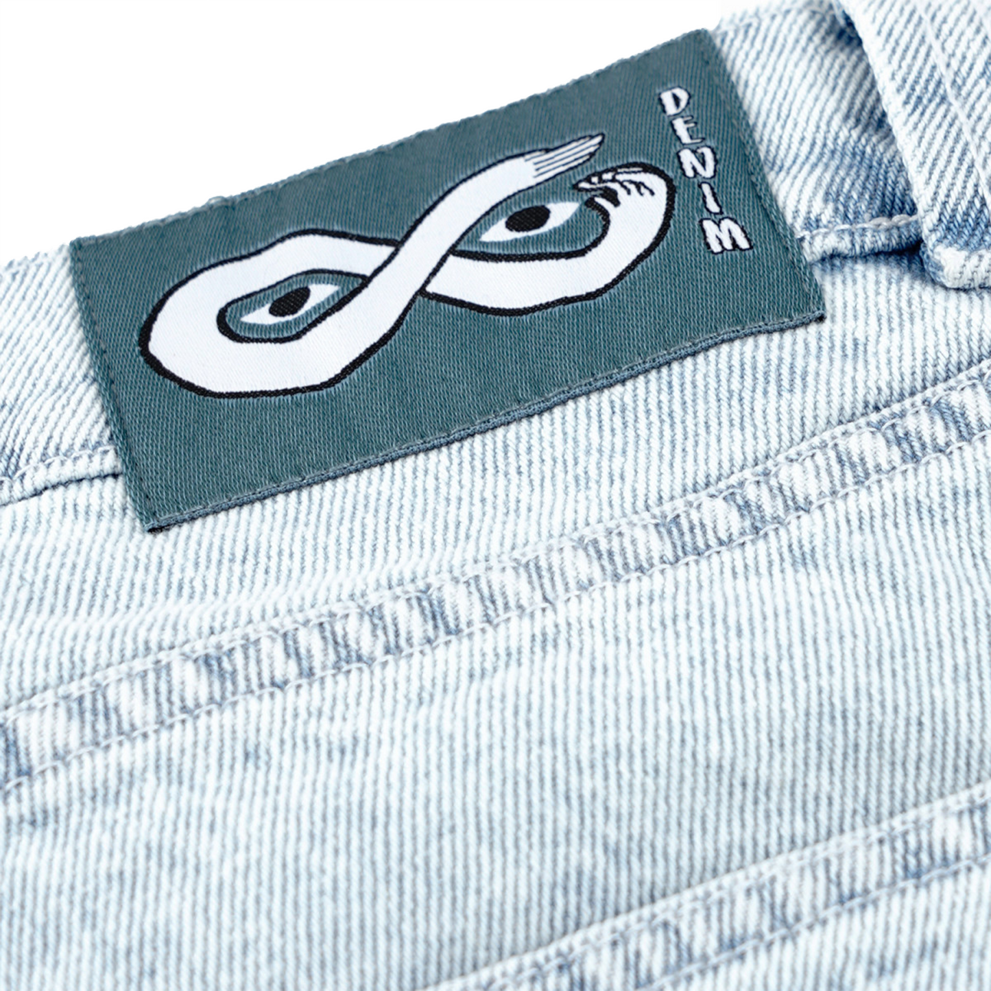 Magenta Og Pants - Washed Denim