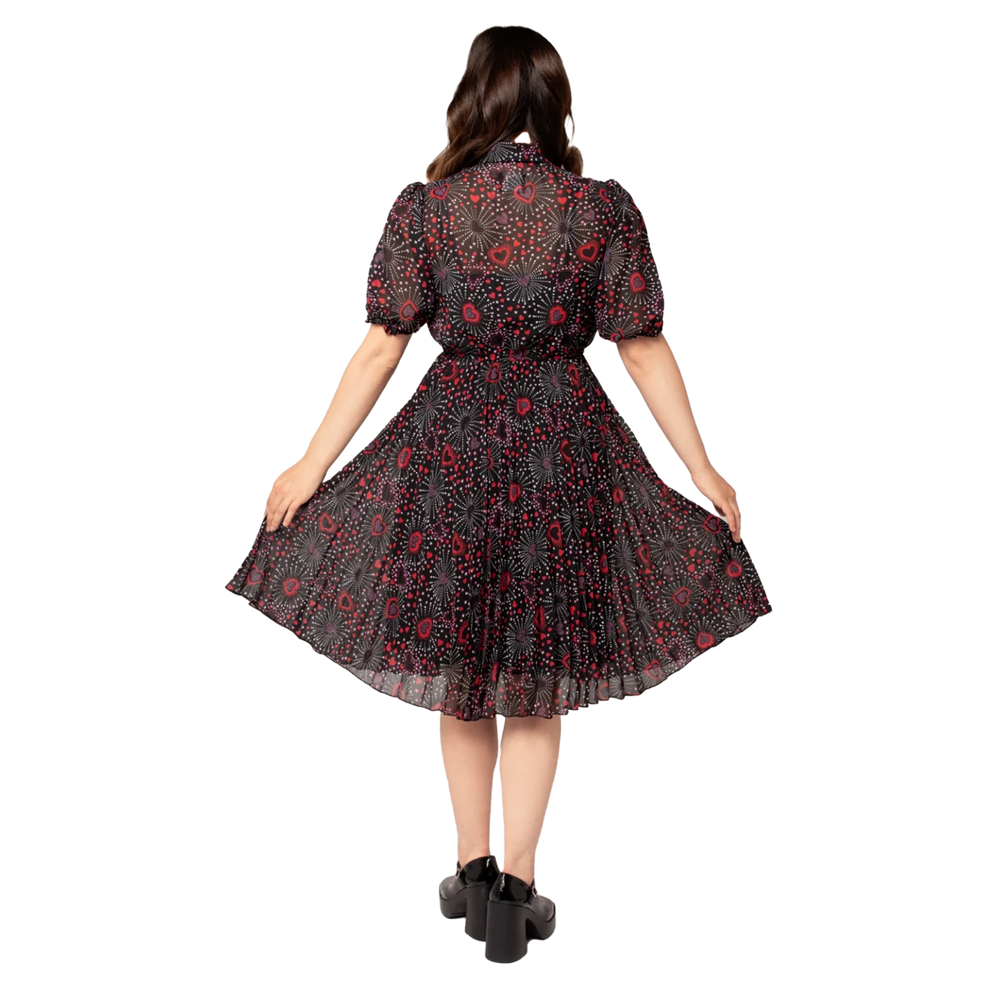 HELL BUNNY Perry Mid Dress - Black