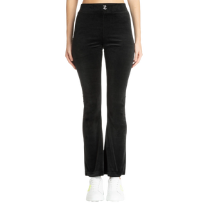 JUICY COUTURE Track Pants Freya Flares Velour Black