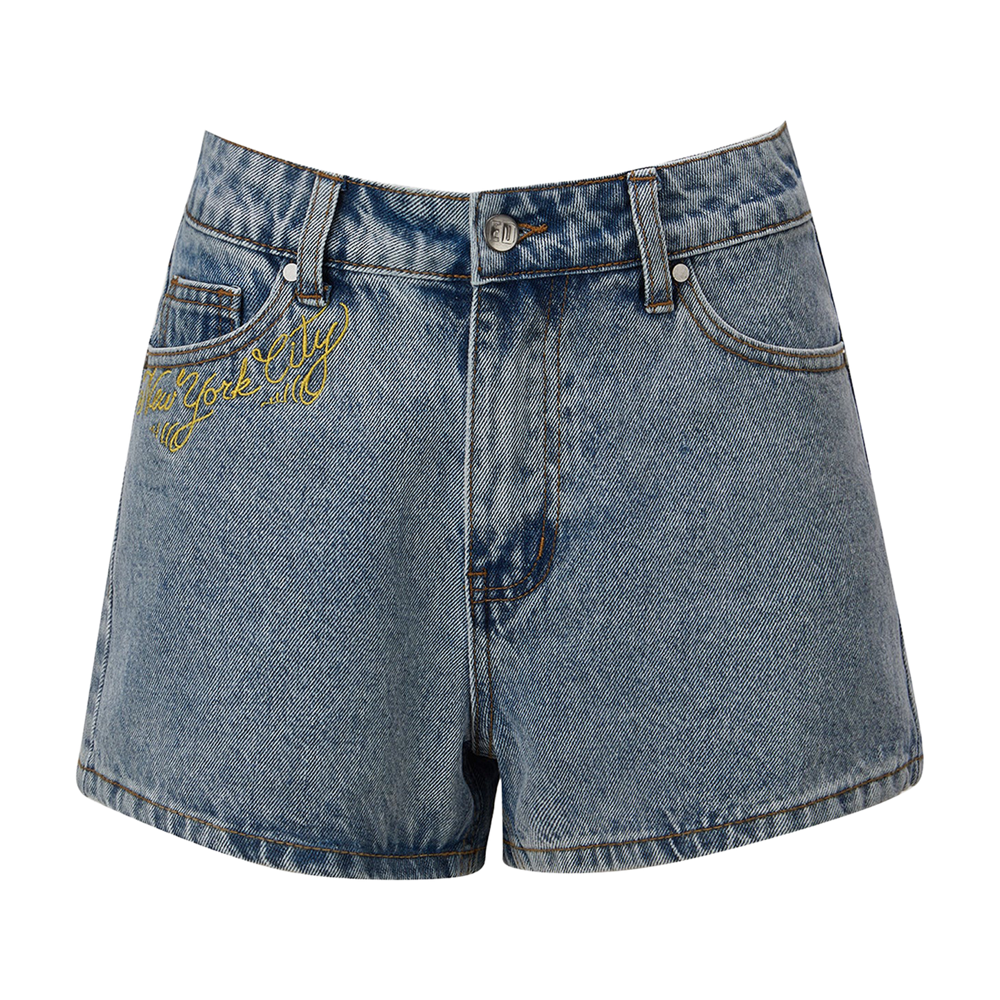 Ed Hardy  Nyc Lover Denim Shorts