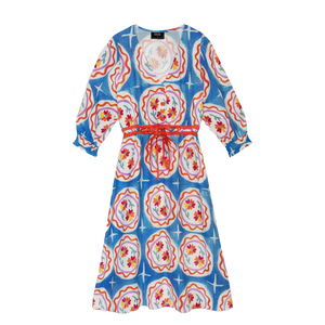 LOWIE Dress Lyocel Plate Print