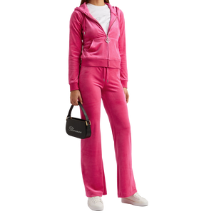 JUICY COUTURE Track Top Amir Scatter Velour Pink