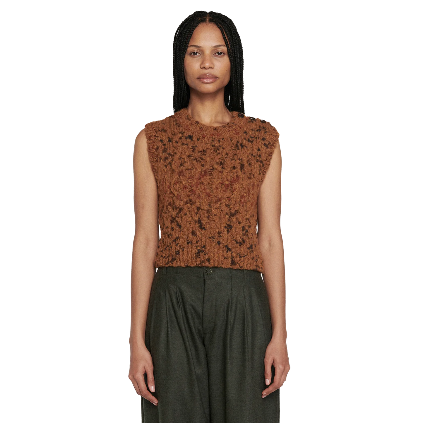 YMC Tank Vest Farrow - Tan