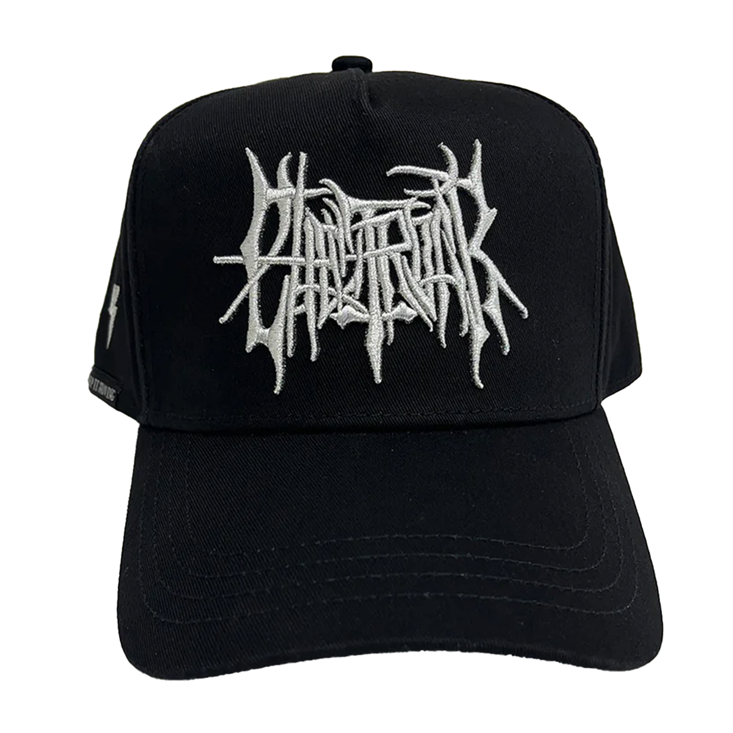 CHET ROCK Cap Trucker Iron Webb - Black