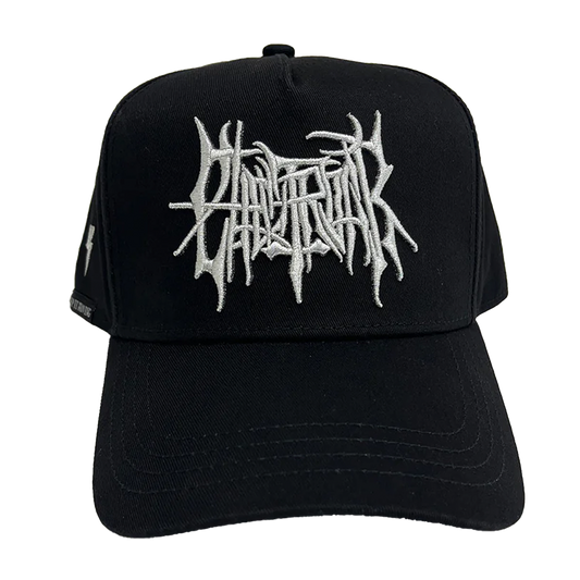 CHET ROCK Cap Trucker Iron Webb - Black
