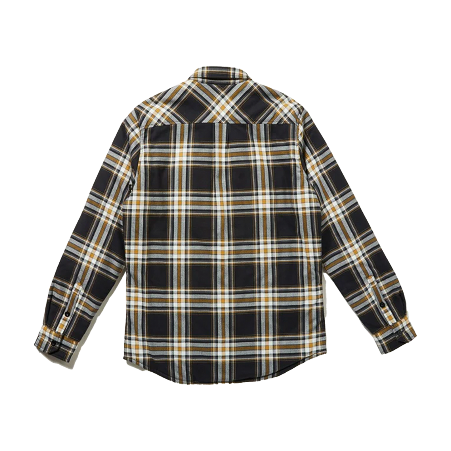 CHET ROCK Overshirt Flannel Checked - Mustard