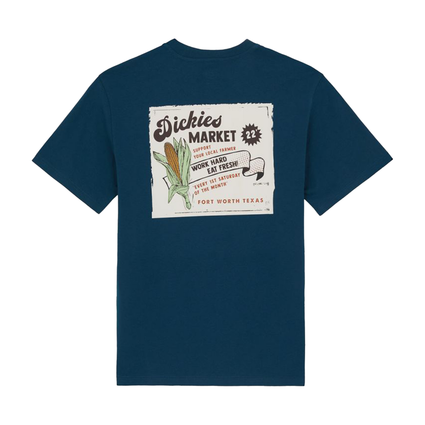 DICKIES Grainfield T-Shirt Reflecting Pond