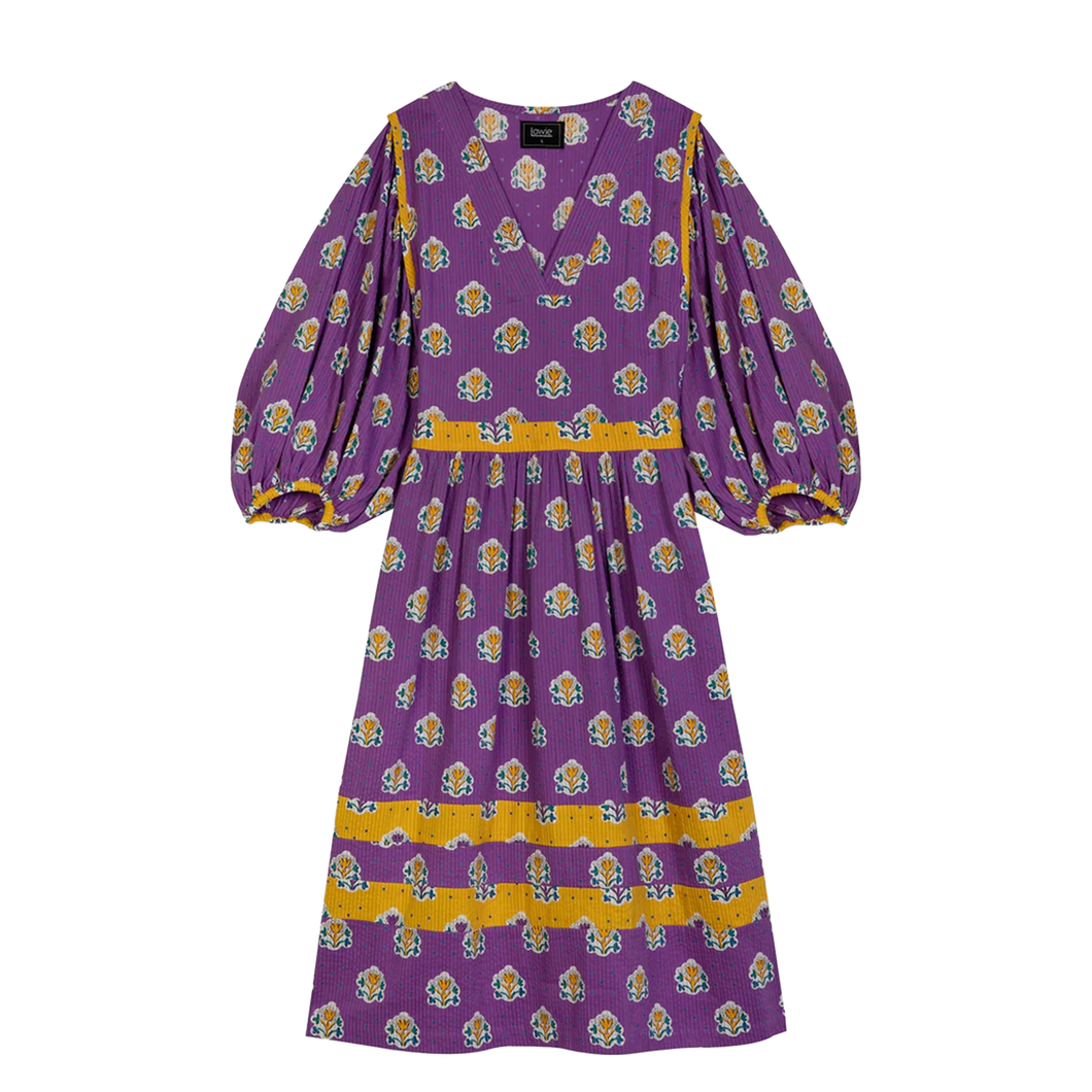 LOWIE Les Indiennes Balloon Sleeve Dress
