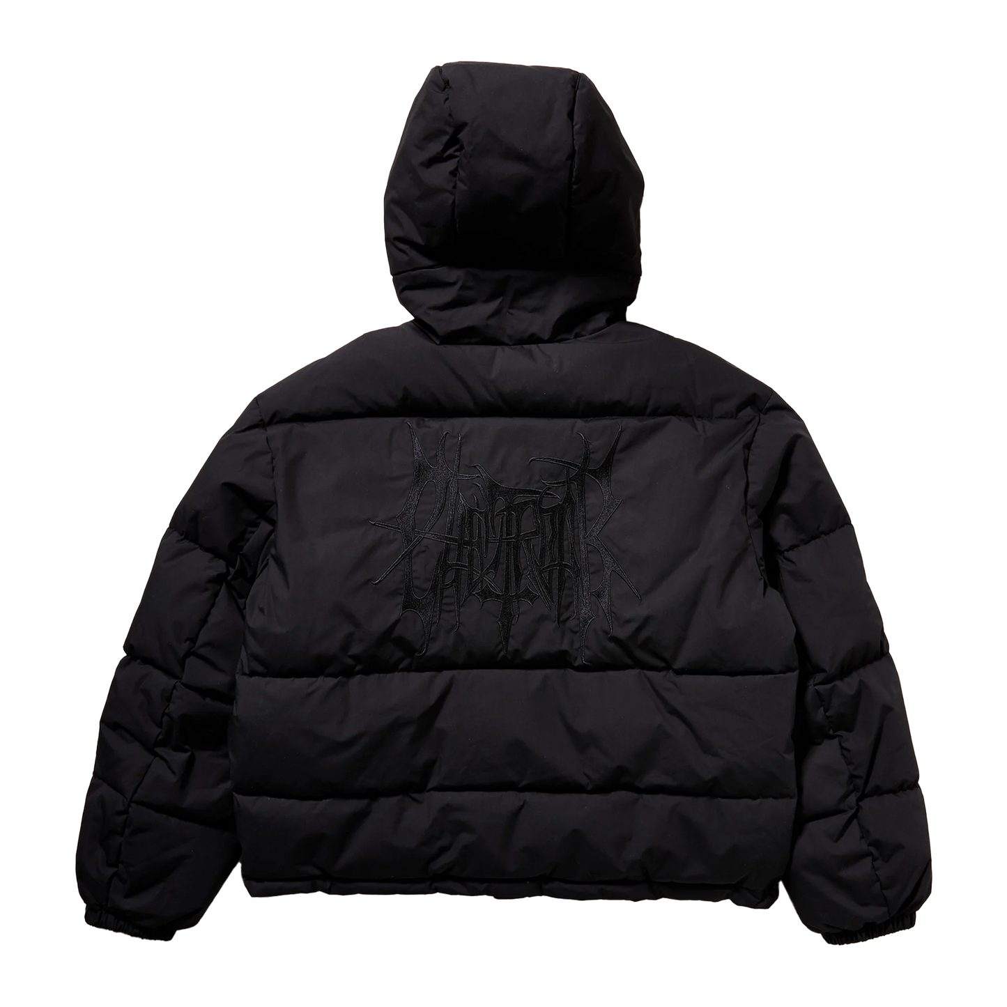 CHET ROCK Iron Webb Puffer Jacket - Black