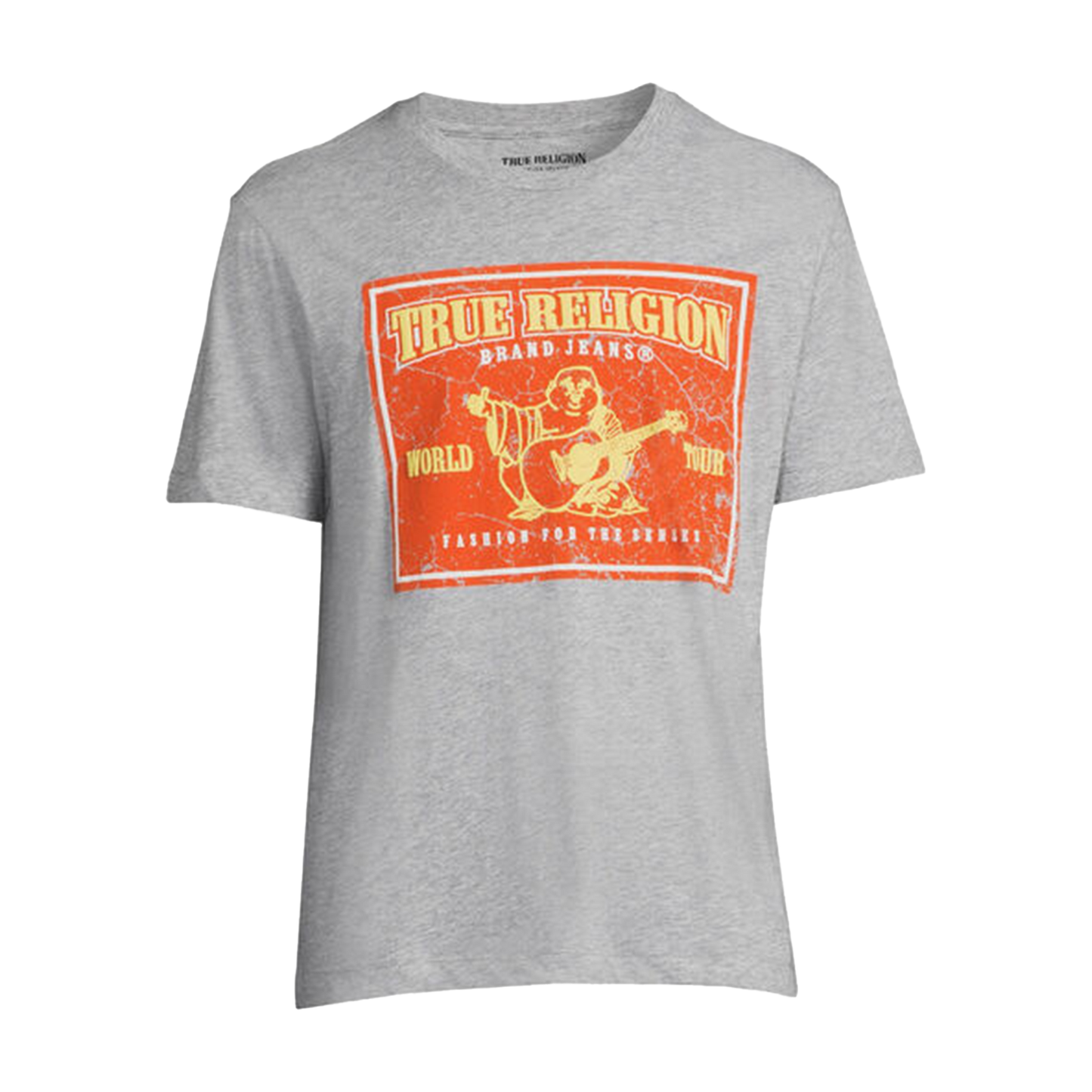 True Religion Grey Vintage Style T-Shirt