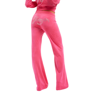 JUICY COUTURE Track Pants Scatter Layla, Pink