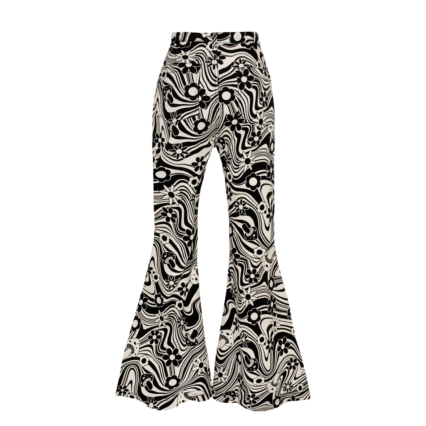 HELL BUNNY - Penny Jeans - Ivory