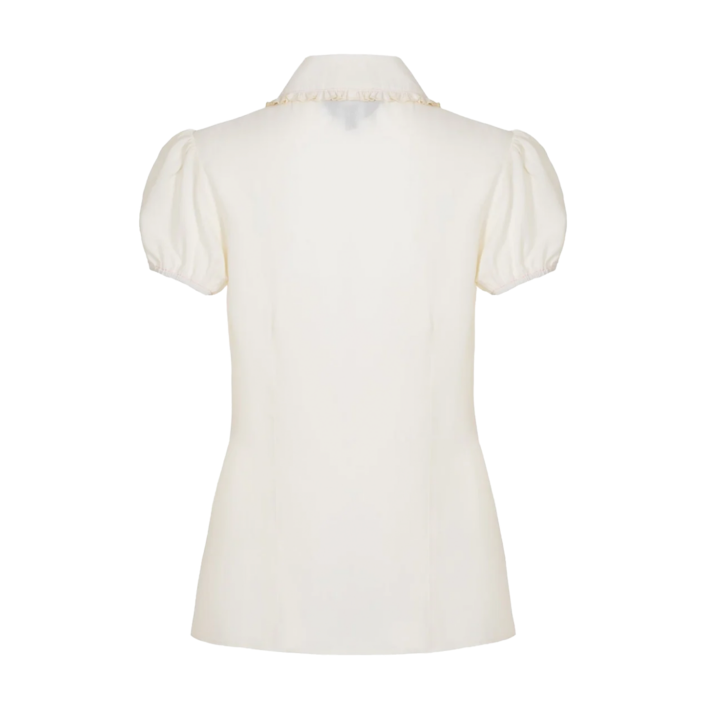 HELL BUNNY Molly Blouse - Ivory