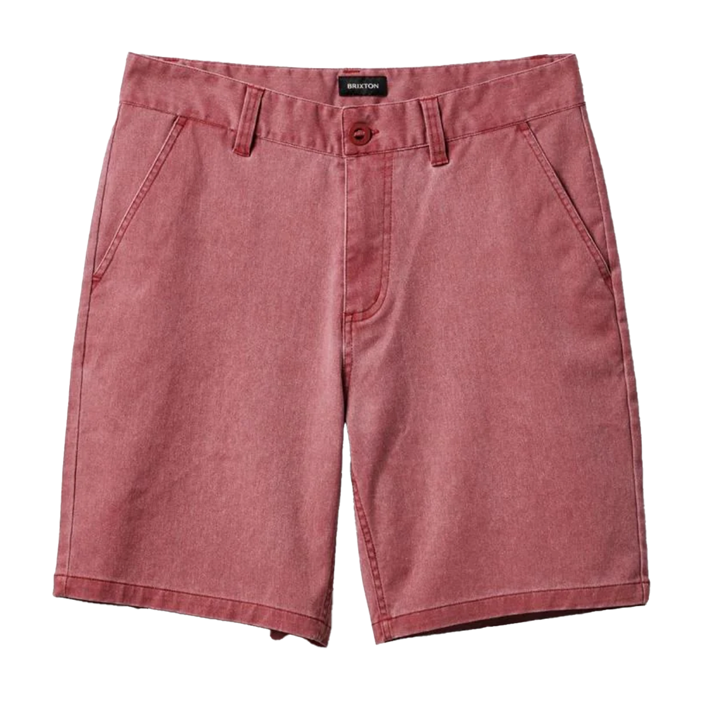 BRIXTON CHOICE CHINO SHORT ISLAND BERRY VINTAGE WASH