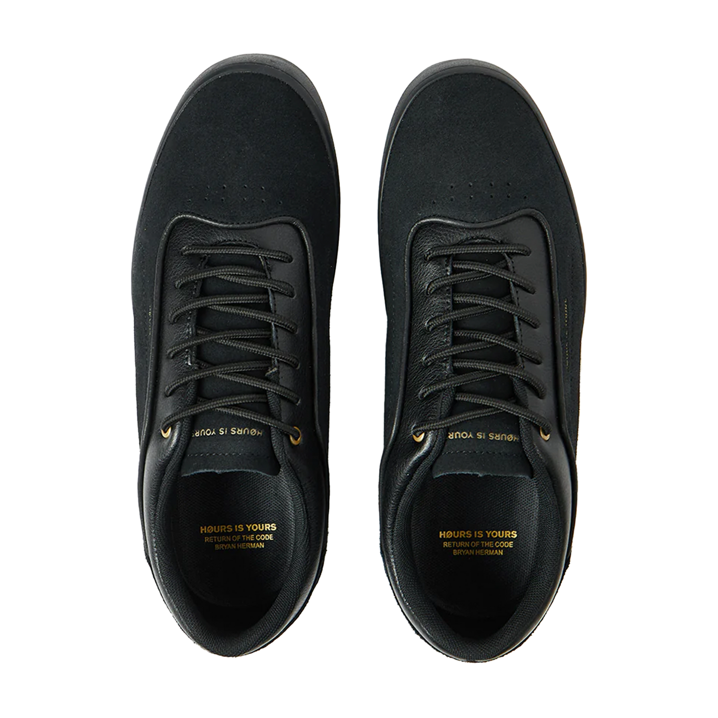 HOURS is Yours Code - Jett Black - UK Shoe Sizes