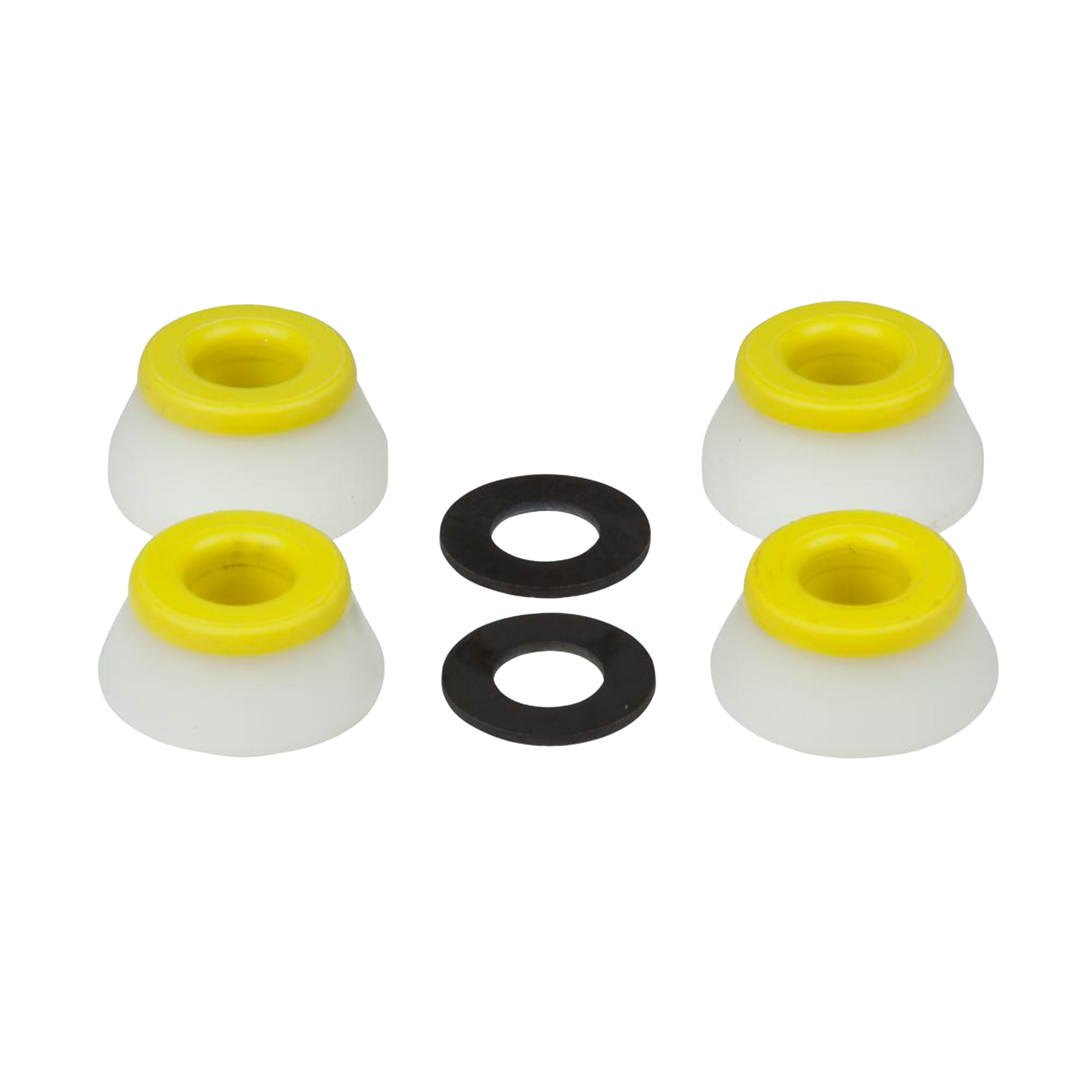 BONES HardCore Bushings Medium 91A (Pack of 4) - Yellow/White