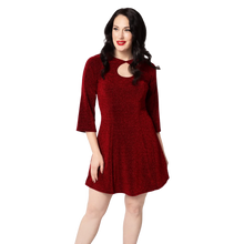 HELL BUNNY Dress Loco-Motion - Red