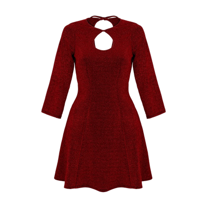 HELL BUNNY Dress Loco-Motion - Red