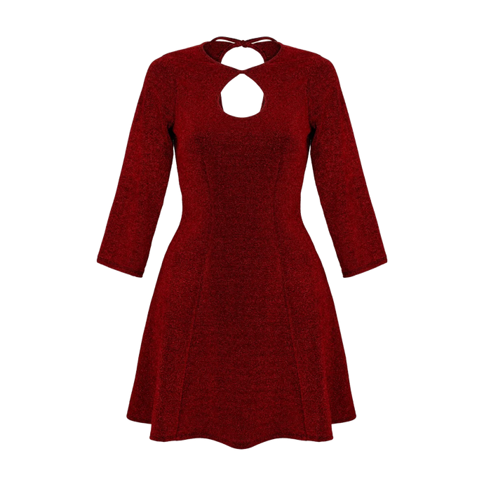 HELL BUNNY Dress Loco-Motion - Red