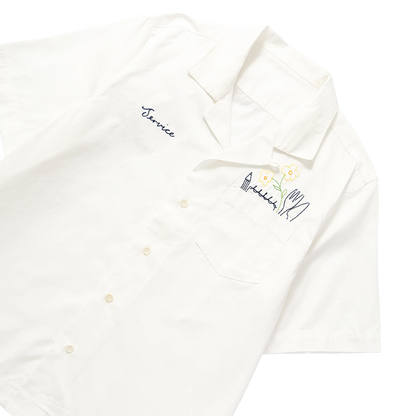 SERVICE WORKS Shirt Necessities Light Twill - Off White