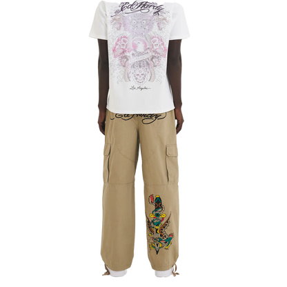 Ed Hardy Ripstop Woven Cargos - Sword Dragon