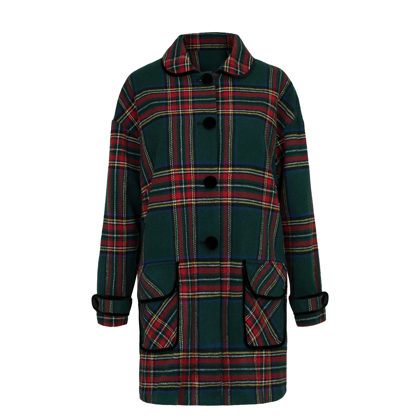HELL BUNNY Coat Stanley - Green