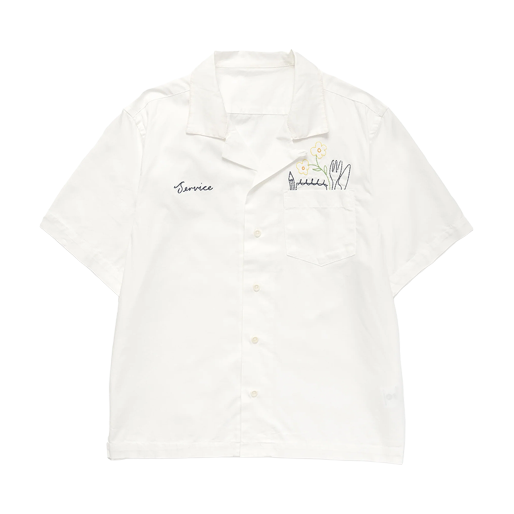 SERVICE WORKS Shirt Necessities Light Twill - Off White