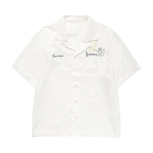 SERVICE WORKS Shirt Necessities Light Twill - Off White