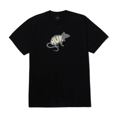 HUF T-Shirt Mans Best Friend - Black