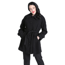 HELL BUNNY Coat Juliette - Black