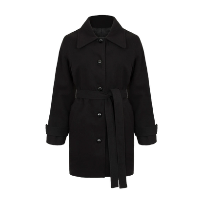 HELL BUNNY Coat Juliette - Black