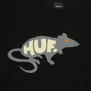 HUF T-Shirt Mans Best Friend - Black