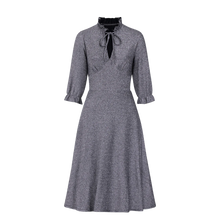 HELL BUNNY Dress Mid Haze - Silver