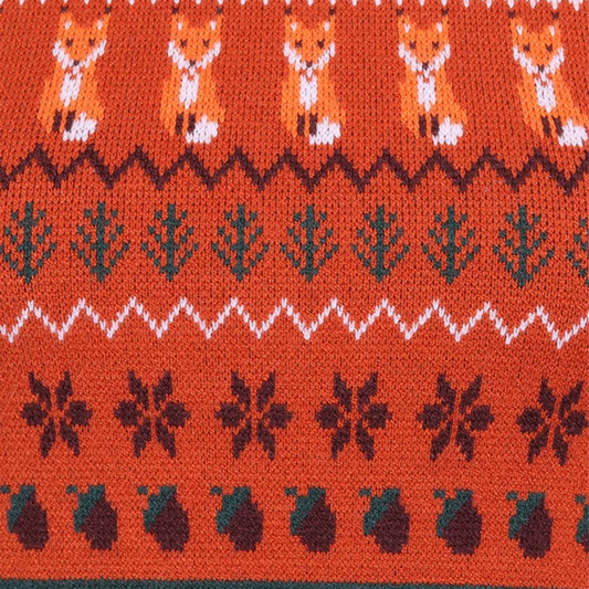 HELL BUNNY Jumper Vixey - Brown