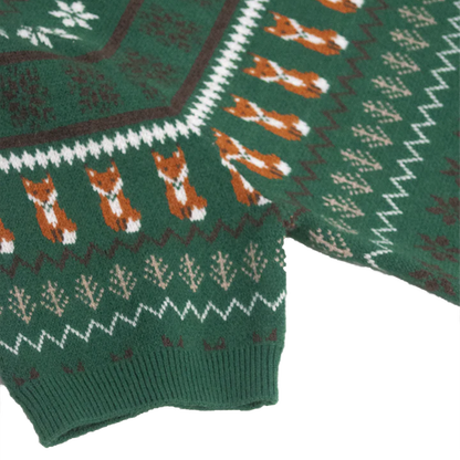 HELL BUNNY Jumper Vixey - Green