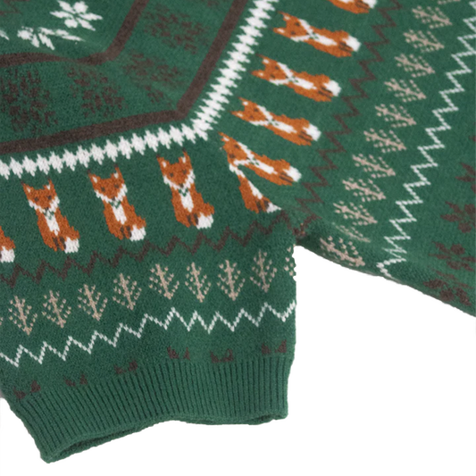 HELL BUNNY Jumper Vixey - Green