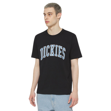DICKIES T-Shirt Aitkin - Black/Coronet Blue
