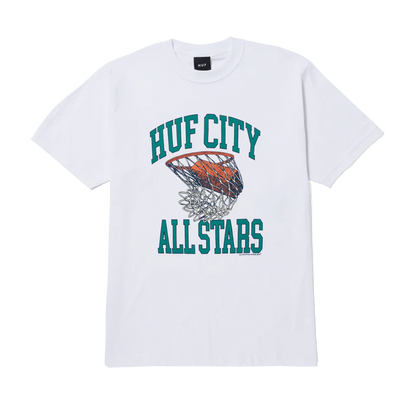 HUF T-Shirt Swish - White