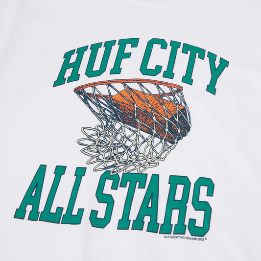 HUF T-Shirt Swish - White