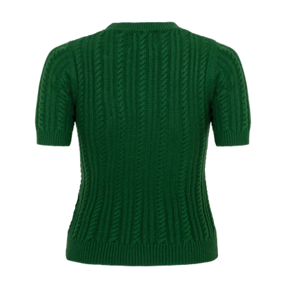 HELL BUNNY Autumn Top - Green